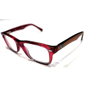 Ray Ban Jr RB1531 3648 Small Girls Red Fade Oval Eyeglasses Frame 46-16 125